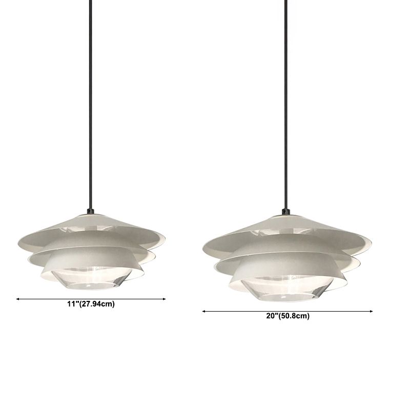 1-Licht-Scheibe hängende Leuchte-Leuchte-Glas-Pendellicht für Esszimmer