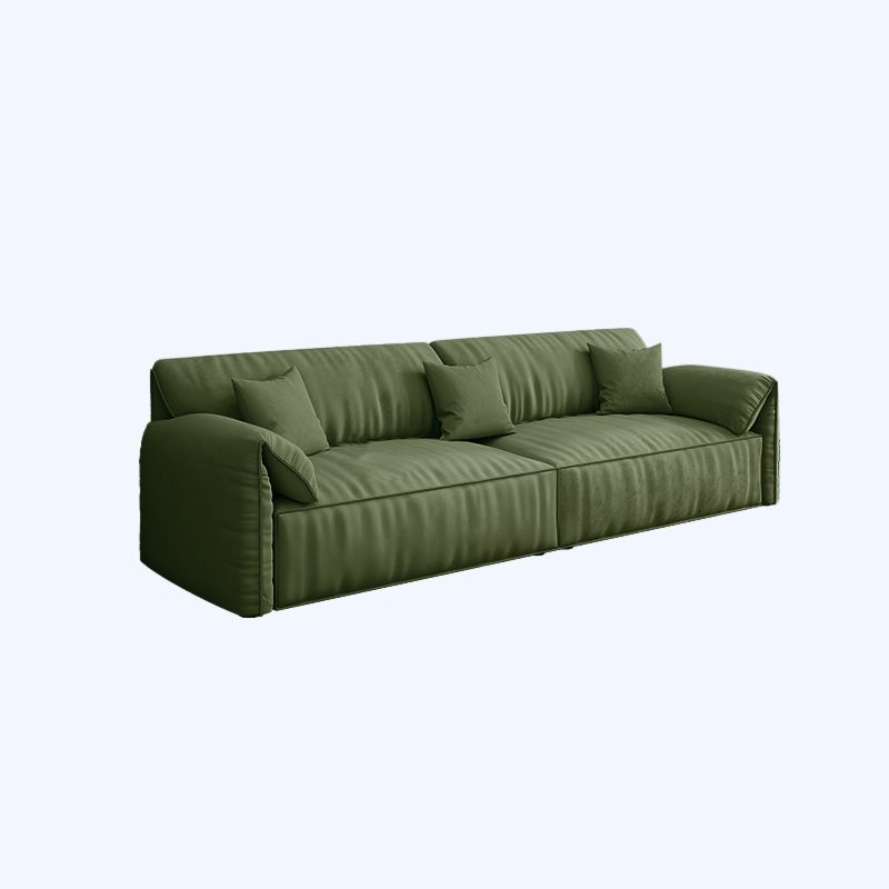 Velvet Sofa 37.40" D x 31.49" H Pillow Top  Arm Sofa for Living Room