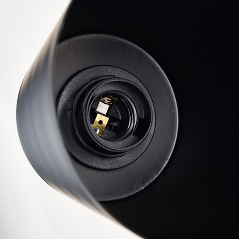 Murale en métal moderne Lumière Single Light Murce Murce avec bois pour la chambre