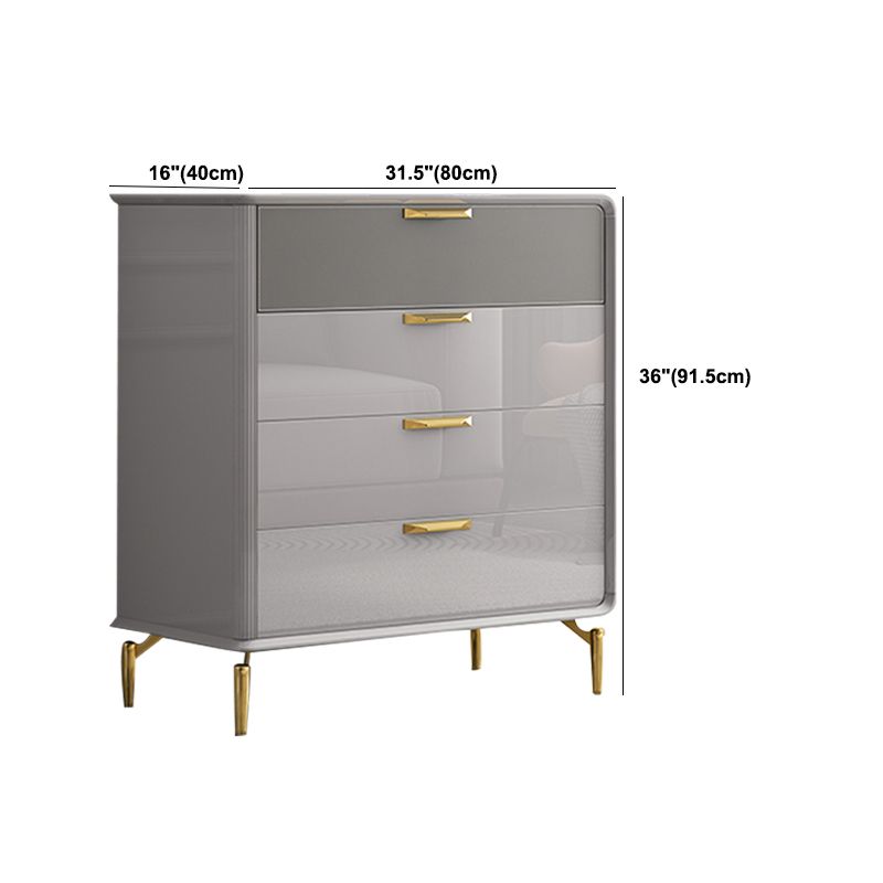 15.6-inch Width Storage Chest Classic Glam Storage Chest Dresser
