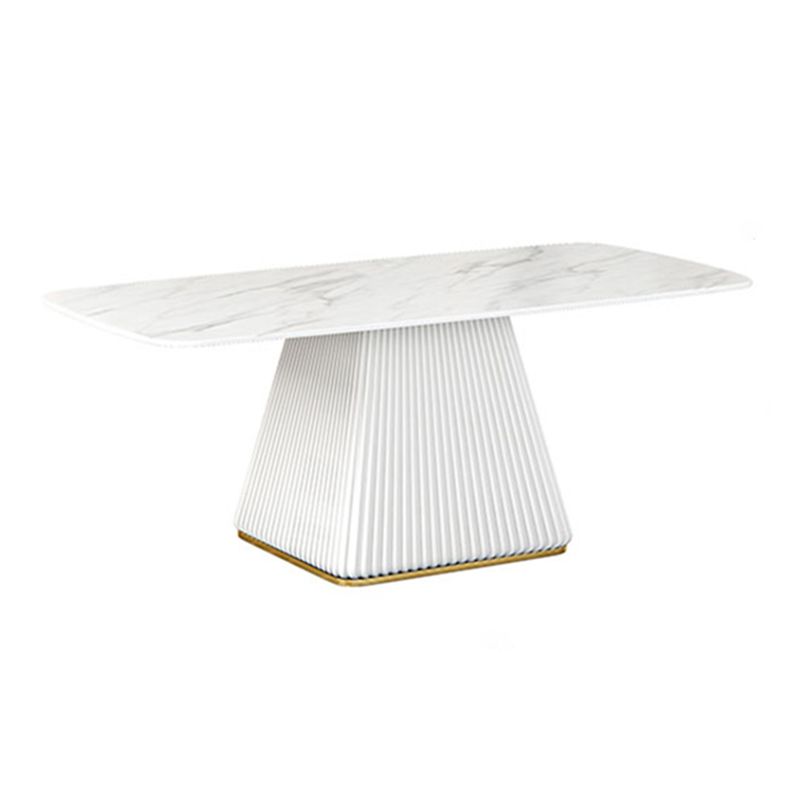 Glam 1/2/5/7 stukken Dinerset Sintered Stone Dining Furniture voor thuisgebruik