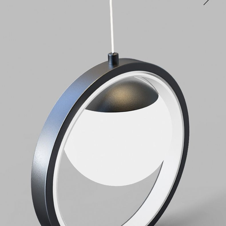 5-LIGHTS COURCHES LED ISLAND LIGHT VERRE DOUBLE DOUBLE SPOIGNEMENTS Minimalisme Éclairage pour salle à manger