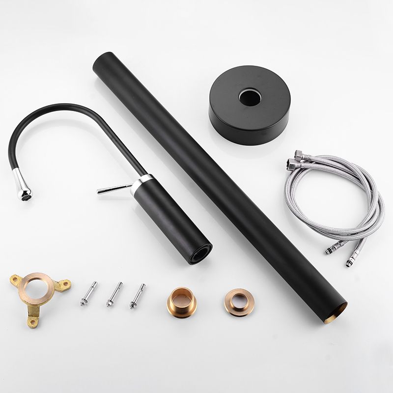 Modern Bathroom Faucet Pure Color Freestanding Bathroom Faucet