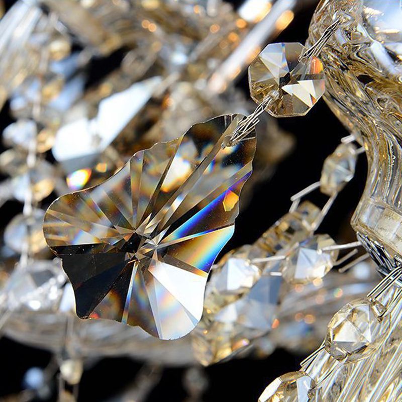Crystal Strand Chandelier Éclairage