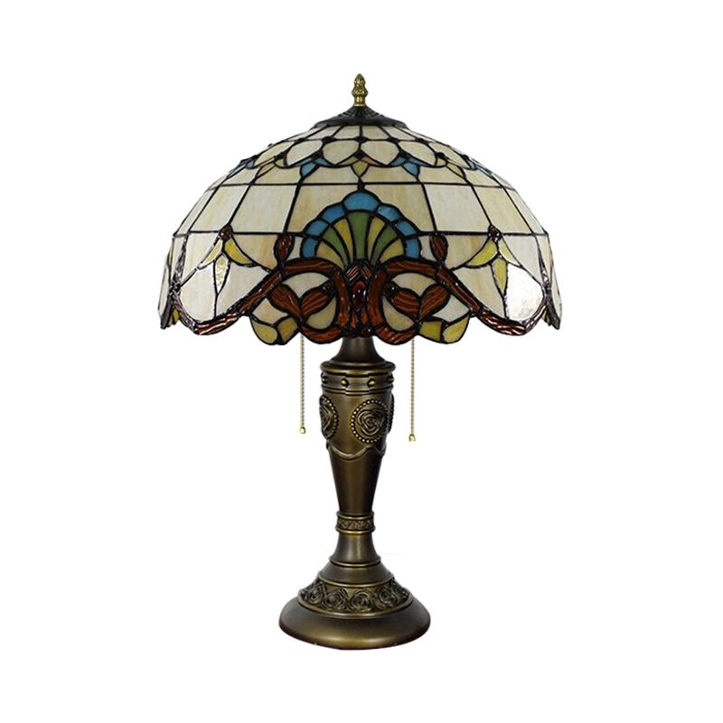 2 Köpfe Nachtstillstand Lampe Mittelmeer