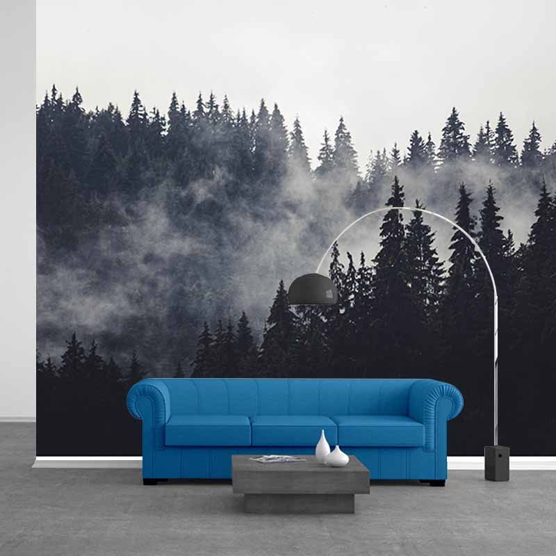 Forest Landscapes Mildew Resistant Wall Mural Wallpaper Pattern for Home Decor