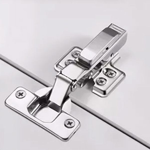 Contemporary White Storage Cabinet for Bedroom Manufactured Wood Hinged Door Cabinet