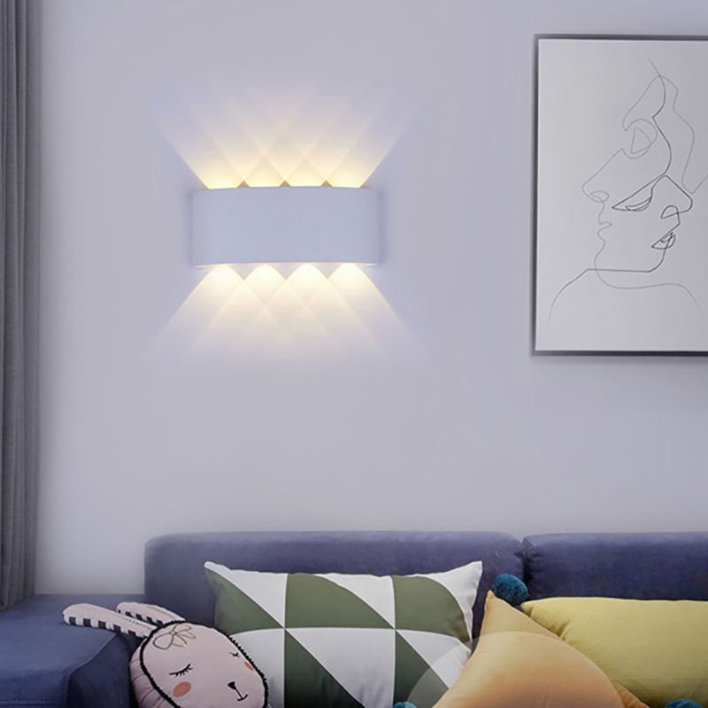 Rechteck Wandmontage Licht Nordic Modern Led Wandleuchte Leuchte für Wohnzimmer