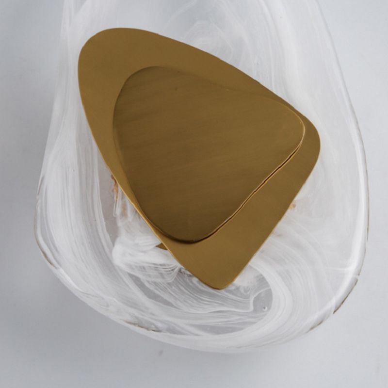 Glass Geometric Wall Mount Lamp Simple 1 Light Wall Mounted Light Fixture