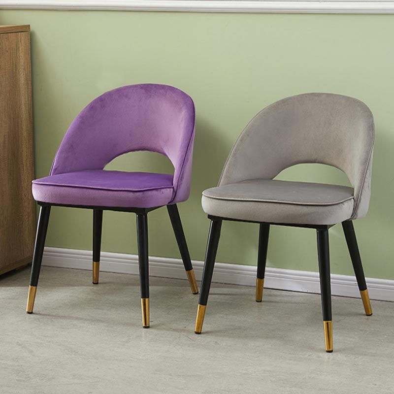 Gorgeous Fabric Dining Chair, Modern Minimalist Open Plan Family Dining Chair