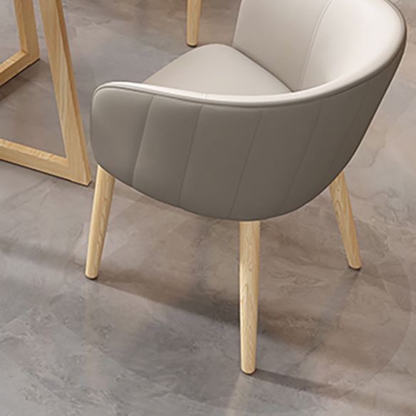 Modern Style Round Dining¬†Room¬†Table¬†Set with Sintered Stone Dinette Set with  4 Legs Table