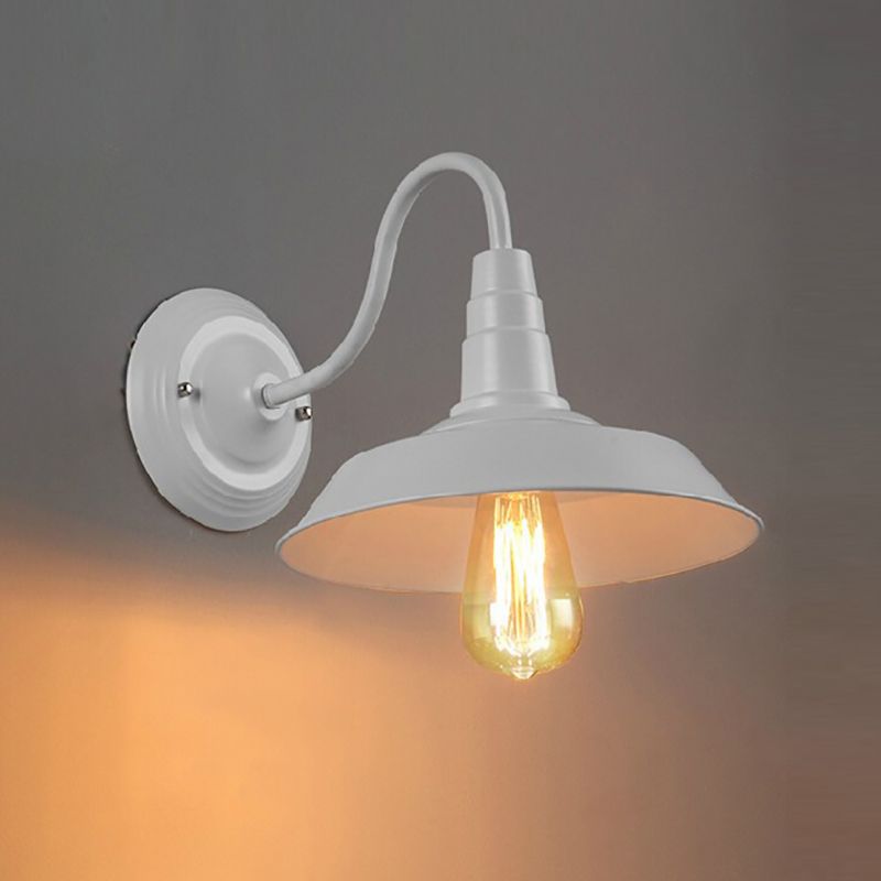 Lampada a muro di applione da parete in stile industriale a sparo da parete in metallo lampada montata