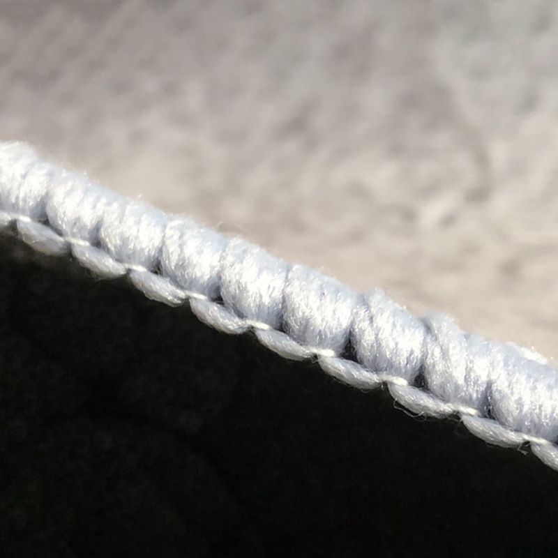 Schwarzer Vintage-Teppich, grafischer Polyester-Teppich, waschbarer Teppich für Heimdekoration