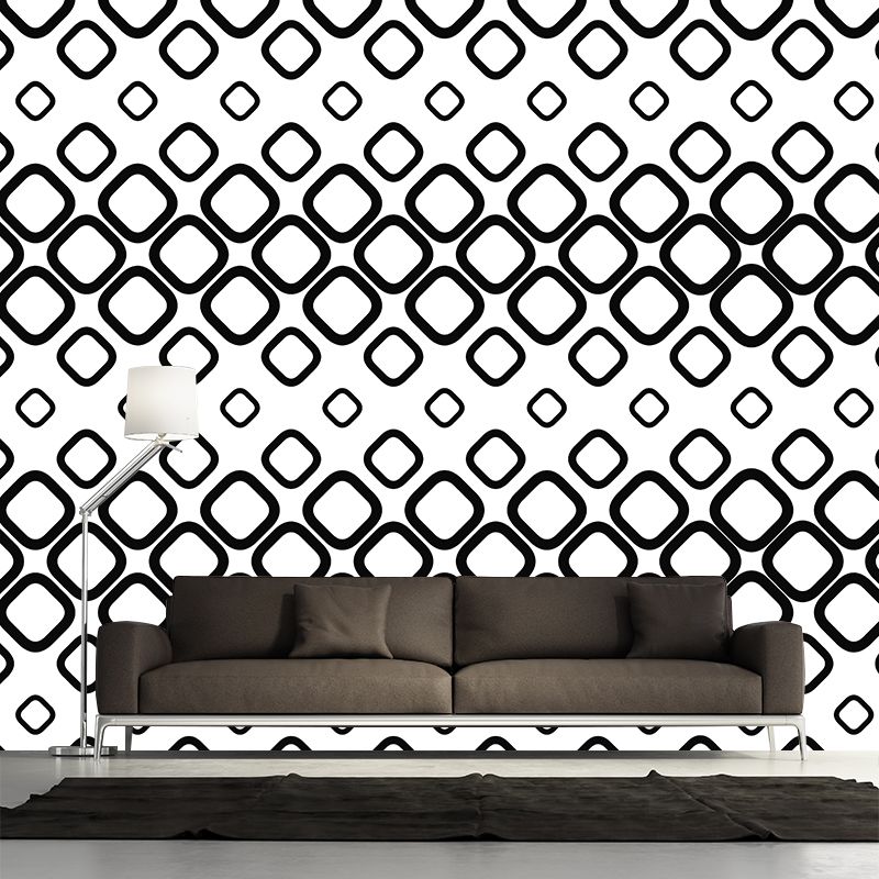 Geometry Wall Mural for Living Room Minimalist Decorative Painting Wall Decor