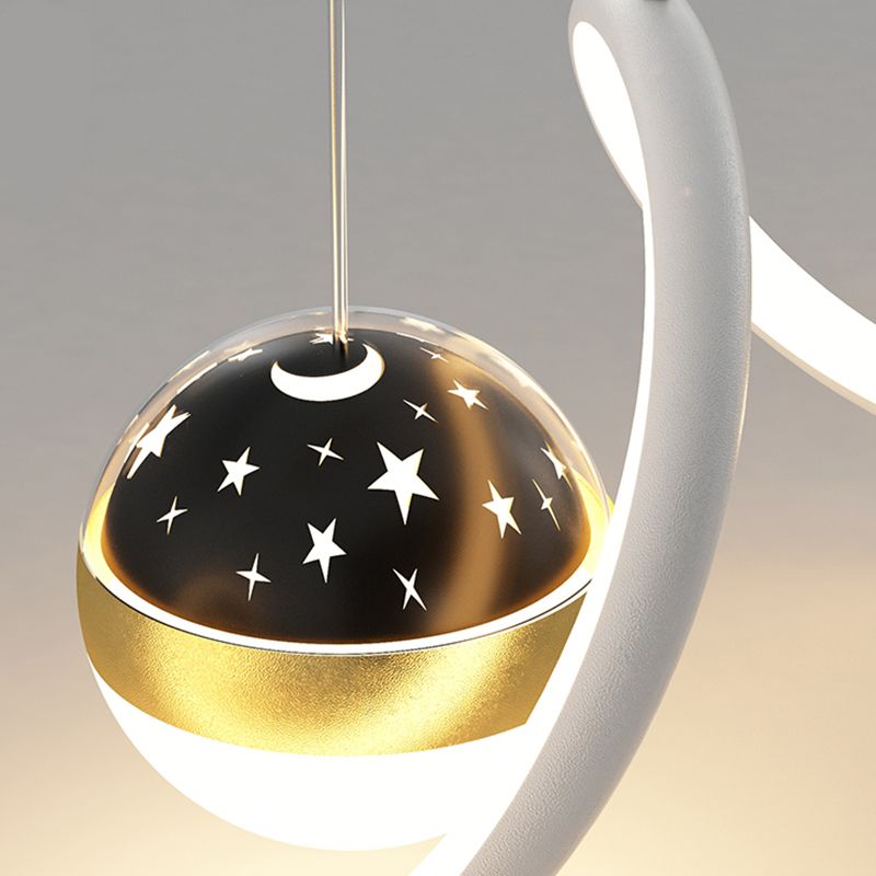 Linear Shape Island Lighting Ideas Modern Style Metal 3 Light Island Pendants