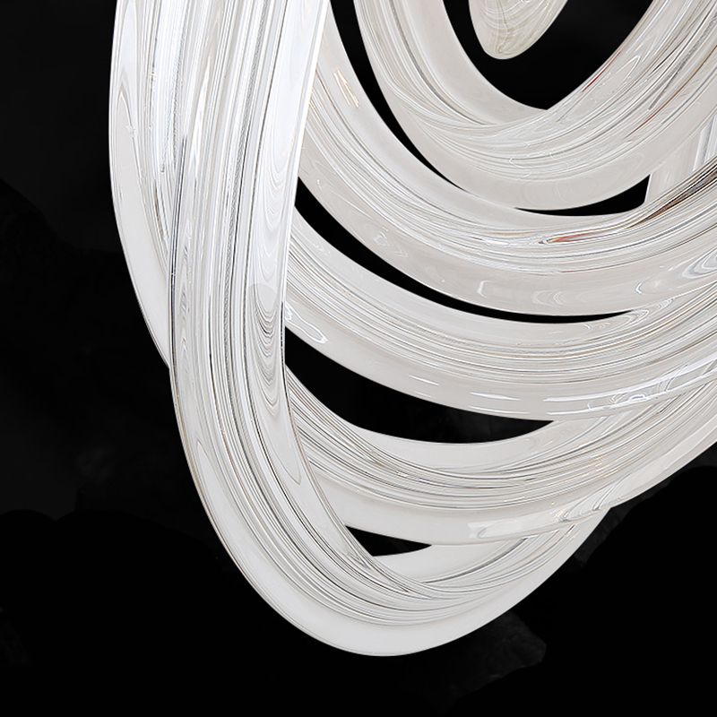 Lámpara de pared de oro de acero al carbono en moderna luz de pared de cristal de estilo de lujo para espacios interiores