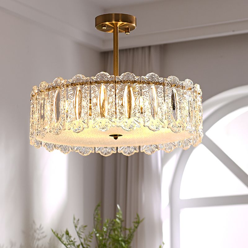 Nordic Flush Mount Light Minimalist Flush Mount Ceiling Light Fixture with Glass Shade