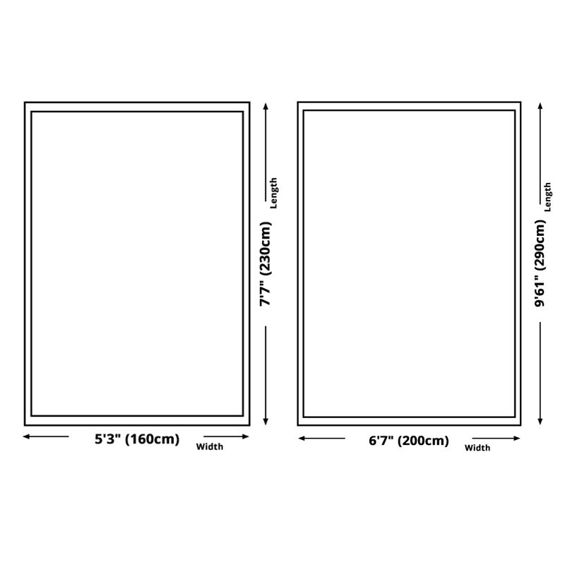 Simple Gradient Traces Carpet Blue Tone Polyester Rug Stain Resistant Carpet for Home Decoration