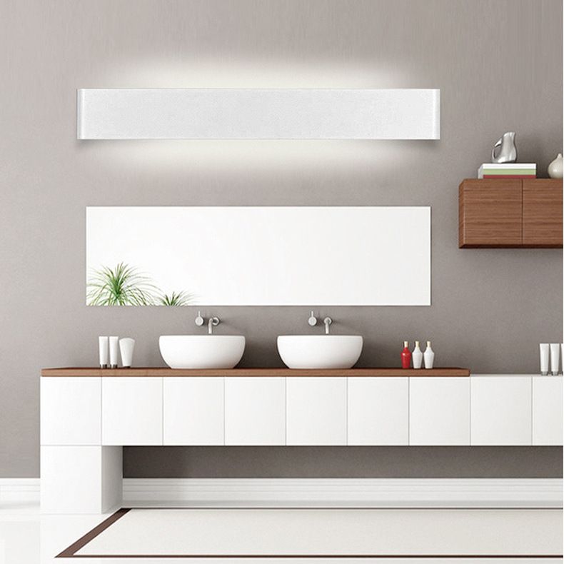 Minimalism Wall Light Fixtures Aluminium LED Indoor Vanity Lighting