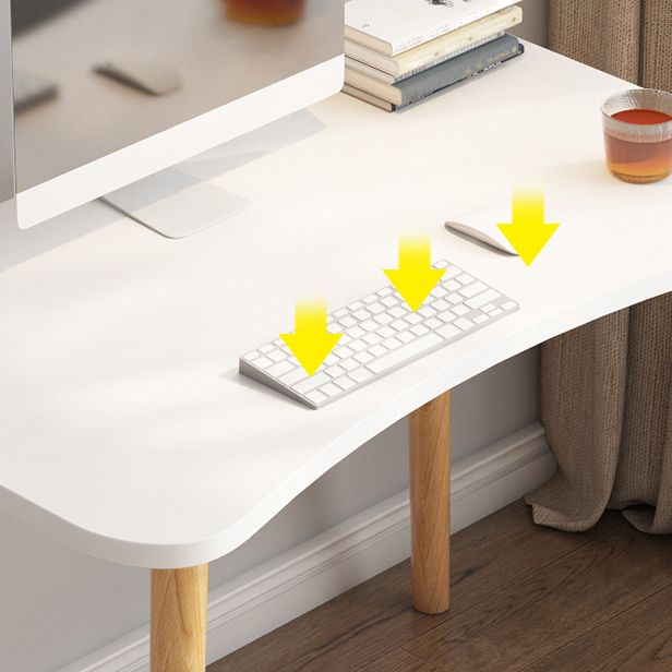 Modern Freeform Home Writing Desk Dormitory Artificial Wood Office Desk