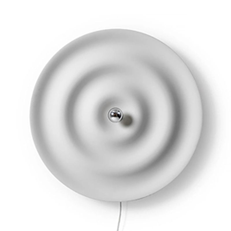 Simplicity Contemporary Wall Sconce Light with Metal Shade for Bedroom