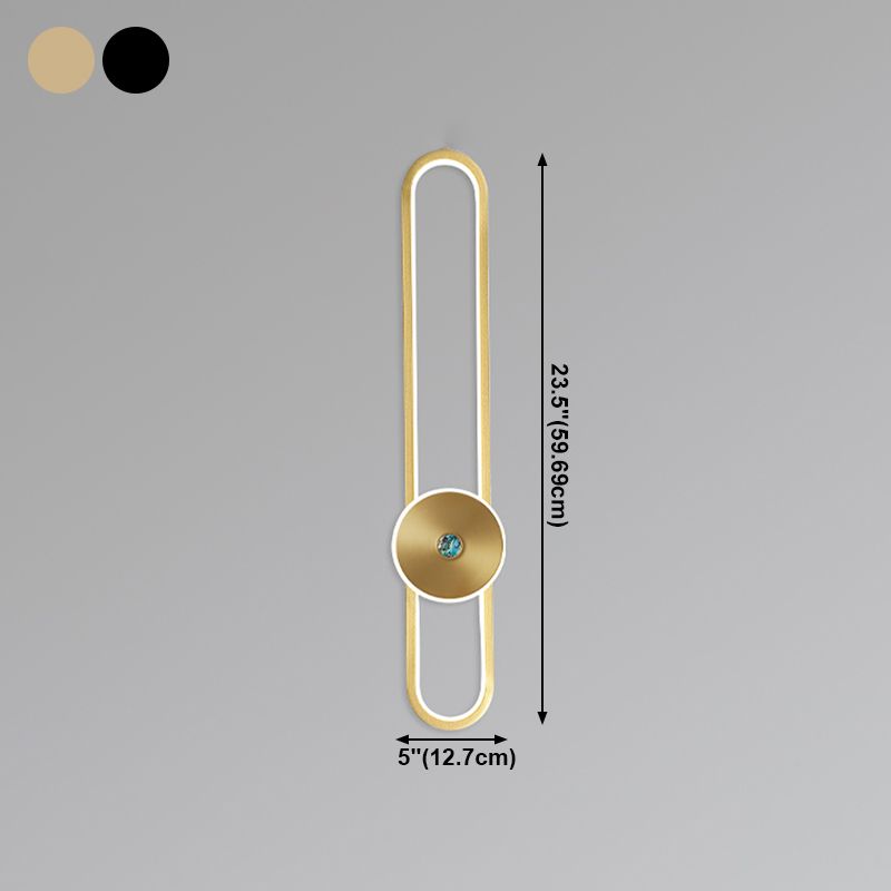 Einfache Wandhalterung Licht moderner Stil Schlafzimmer Nacht LED LED Wandleuchte Leuchte