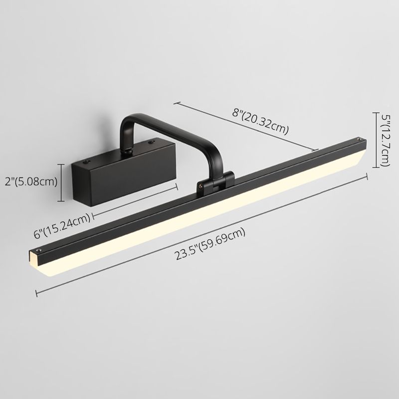 Lampada per vanità a led armata Luce nordica in stile stravagante in metallo Vanity Light