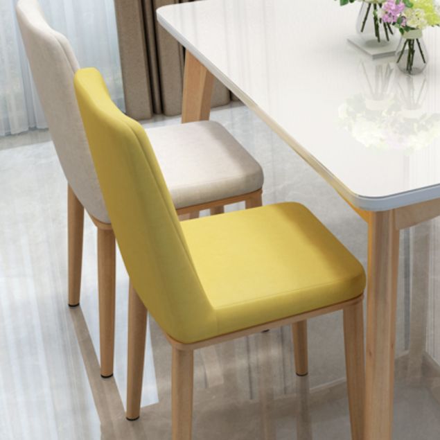 1/5/7 Piece Rectangle Shape Modern Dining Room Furniture Set