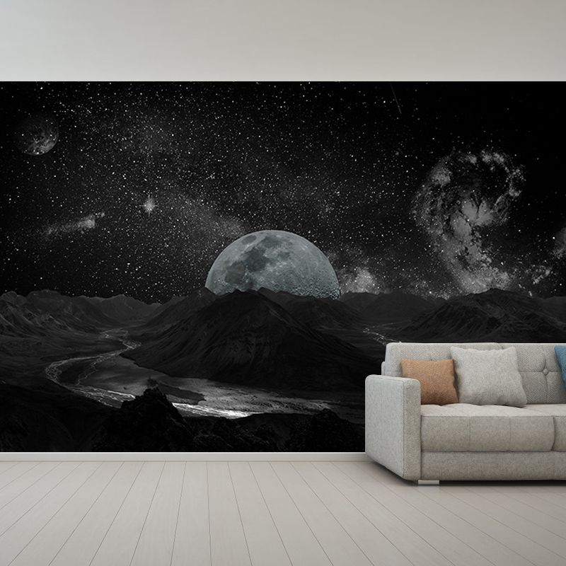 Earth Photography Stain Resistant Mural Wallpaper Astronomy Living Room Wall Mural