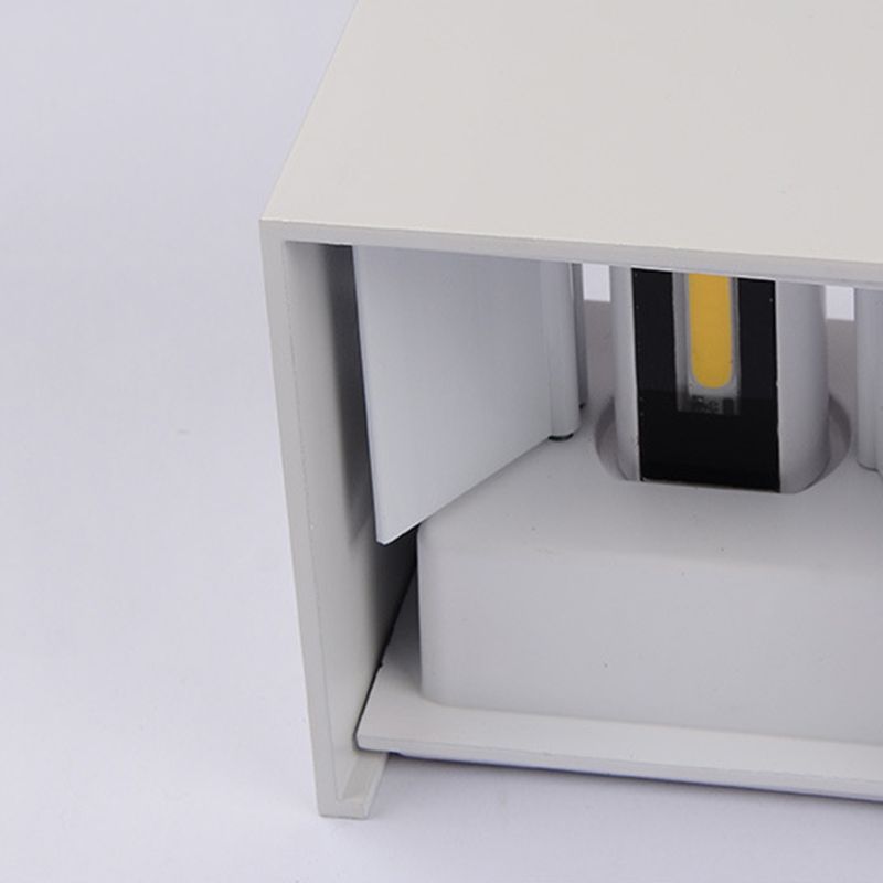 Lumières murales en aluminium à 2 lumière