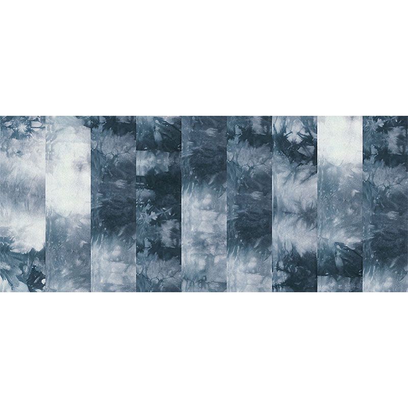 Illustration Watercolors of Stripe Mural Extra Large Wall Covering for Living Room, Made to Measure