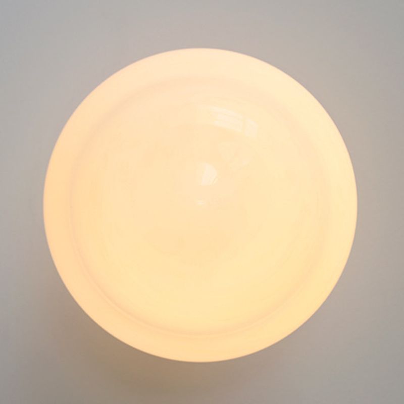 Metallic Flush Mount Lighting Modernism Glass Ceiling Light for Home