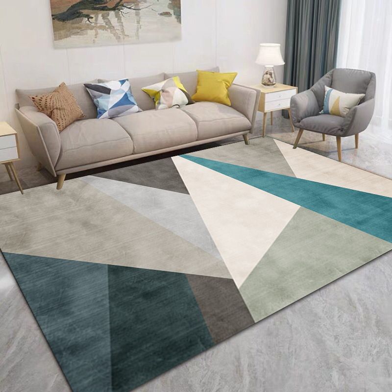Tapis de tapis moderne en or