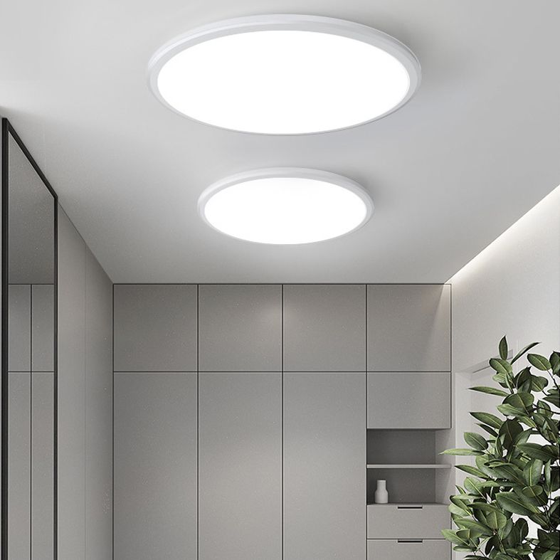 Round Metal Ceiling Flush Mount Ceiling Light Fixtures Modern Office Flush Mount Ceiling Mount Light Fixture