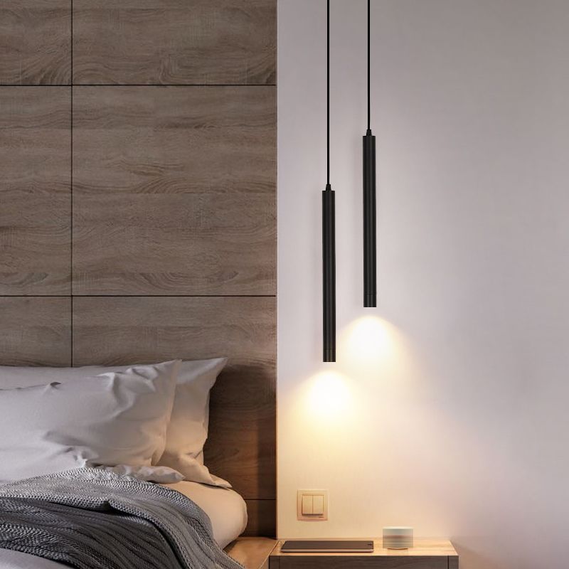 Éclairage suspendu linéaire Métal de style moderne 1 pendentif léger pour le restaurant