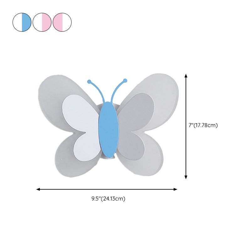 Children Wall Lamp Modern Style Wall Mount Lamp with Acrylic Shade for Kid's Room