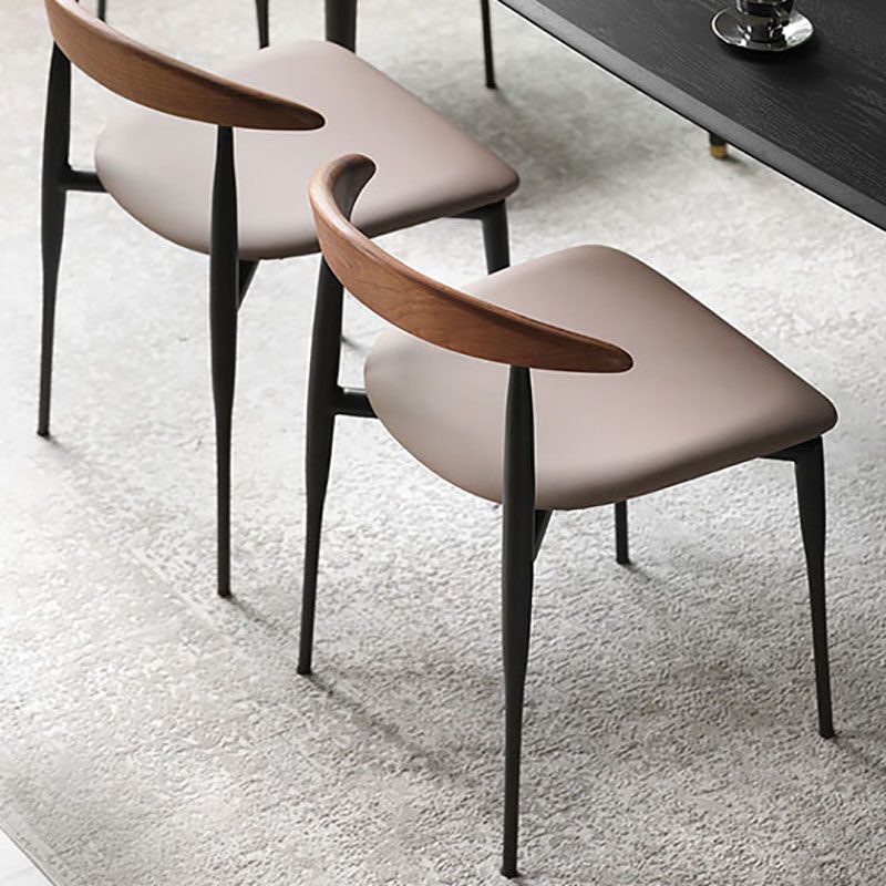 Chaises industrielles sans bras ouvertes sans arme