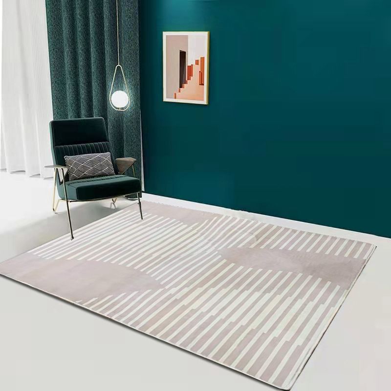 Tapis de couleur polyester beige tapis de couleur non glissant le tapis de support pour décoration intérieure