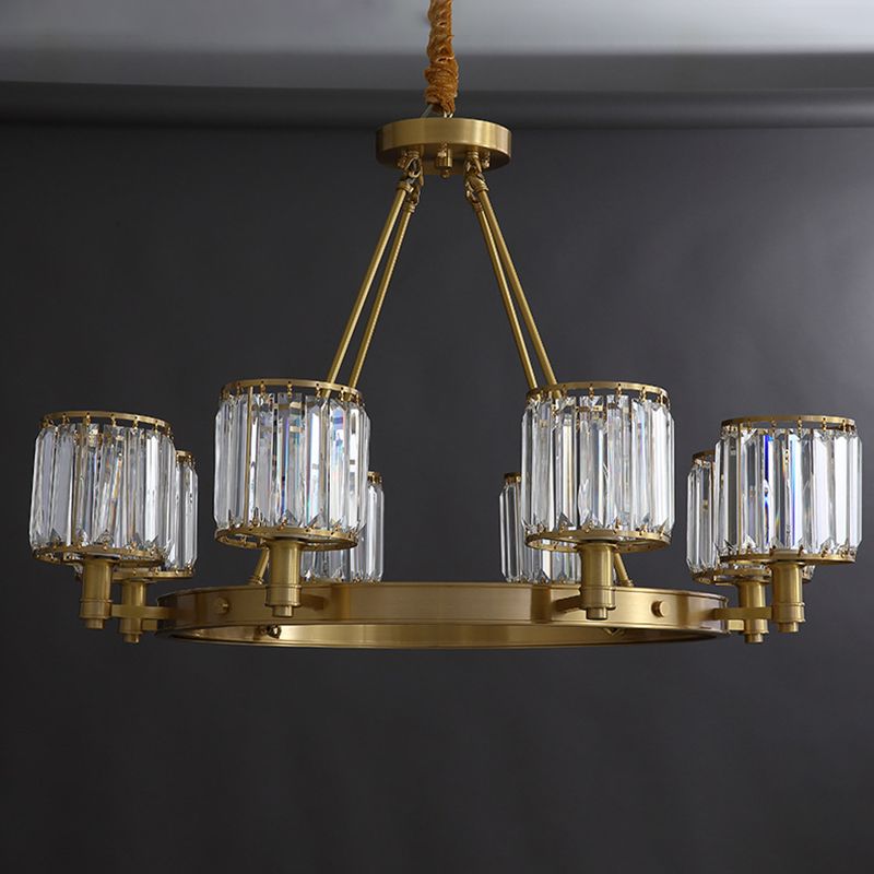 Contemporary Crystal Ceiling Pendant Light Sputnik Hanging Pendant Light for Dining Room