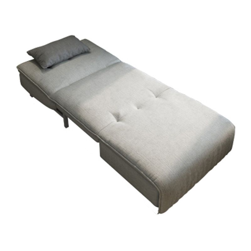 Pillow Included Sofa Futon Cushion Back Armless Sleeper Sofa