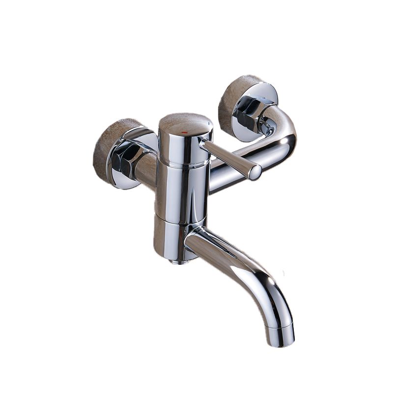 Popular Bathtub Faucet Swivel Spout Wall Mounted Tub Filler Trim