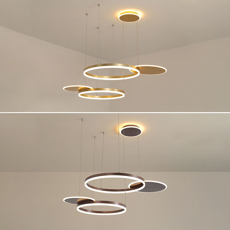 Moderner Stil mehrlicht LED-Lampendecke hängende Licht für Wohnzimmer