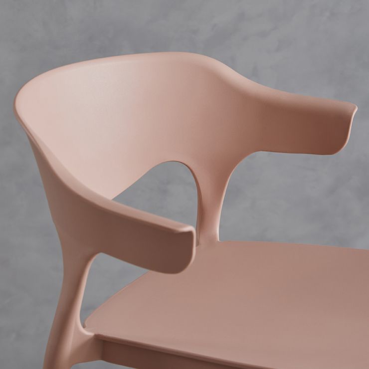 Modern Style Stackable Bar-stool Plastic Counter Bar Stool for Home