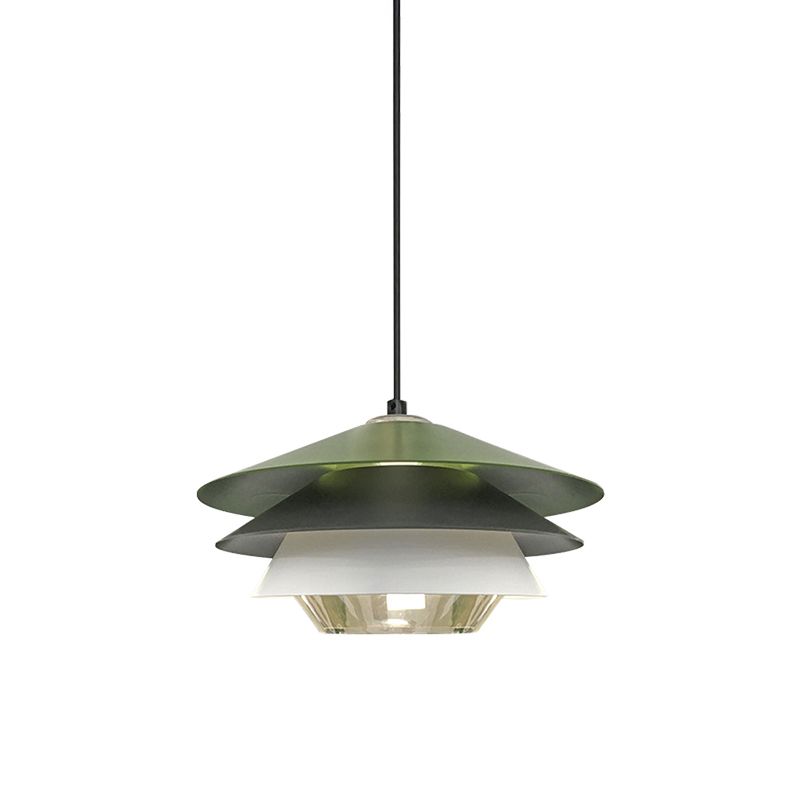 1-Licht-Scheibe hängende Leuchte-Leuchte-Glas-Pendellicht für Esszimmer