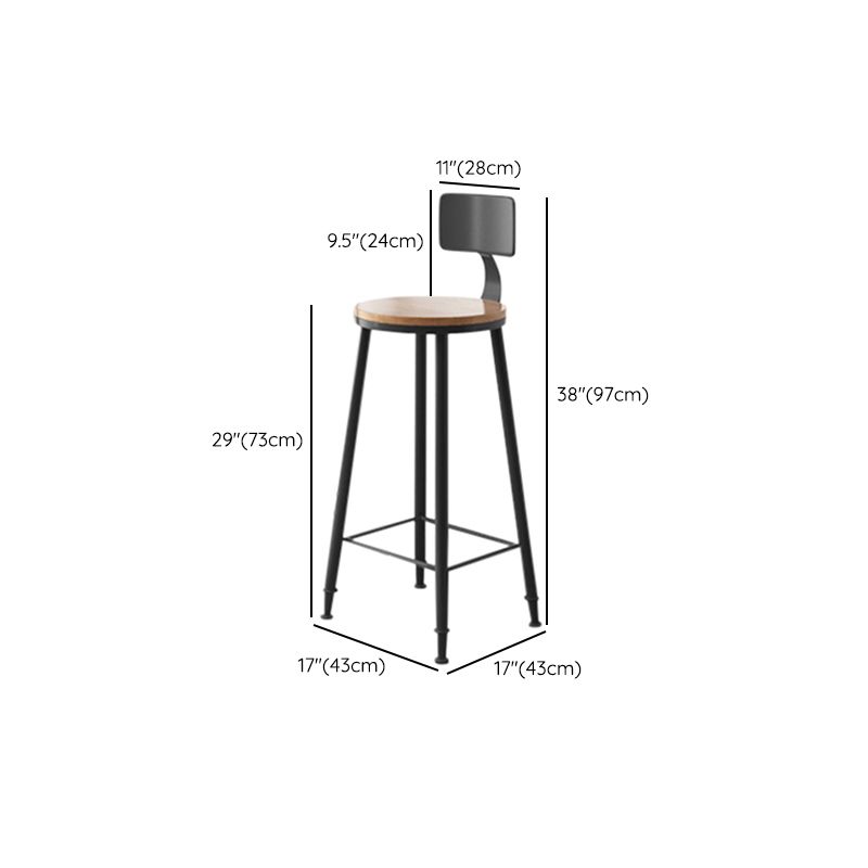 Folding Bar Pub Table Set 1/2/3 Pcs Modern Wood Bar Table and Mateal Frame Stools