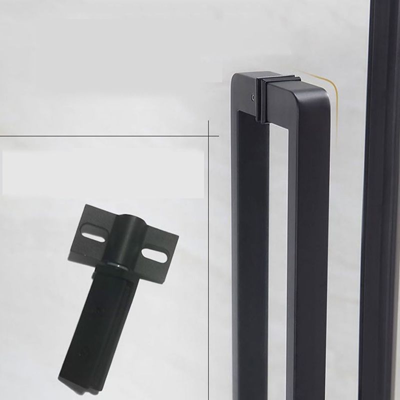 Neo-Angle 304 Stainless Steel Shower Enclosure with Single Door Handle