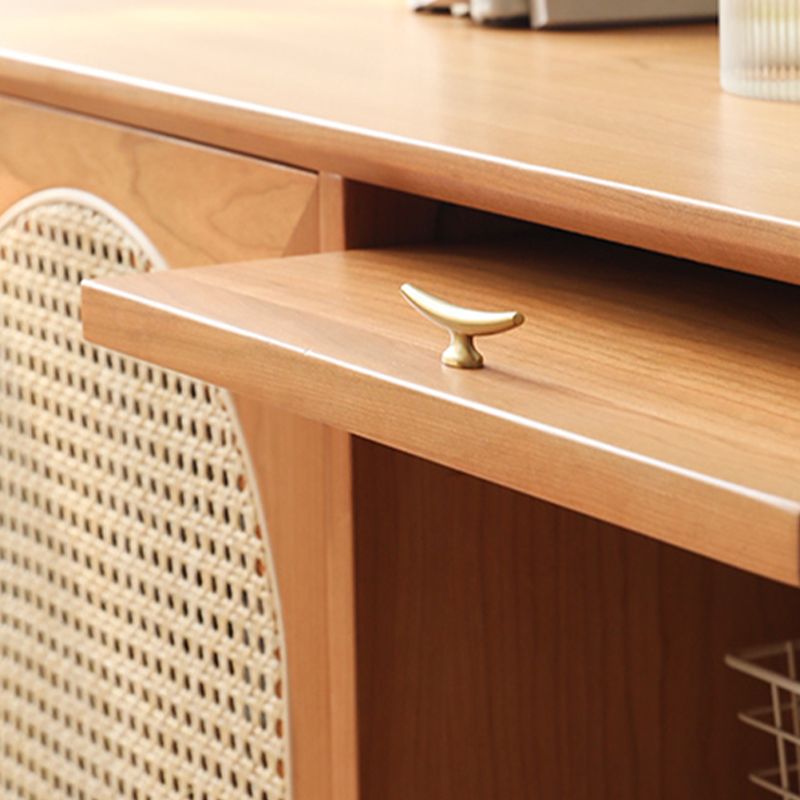 Modern Style Rectangle Side Board Home Wooden Sideboard Cabinet