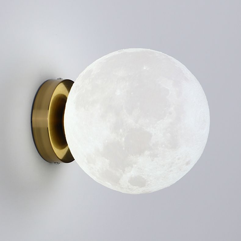 Salon Gold Mur Light Modern Globe One Head Simple Mur Mount Sconce