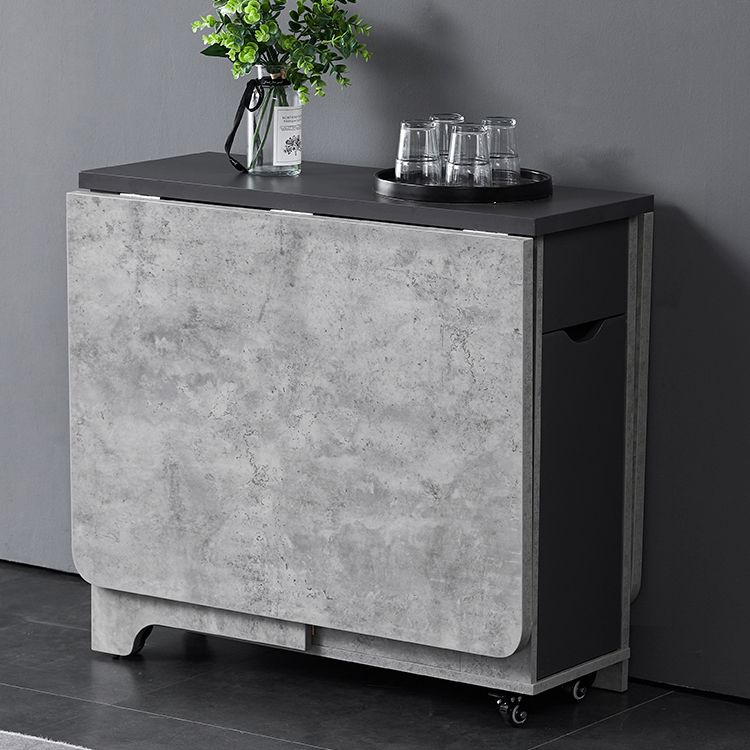 Muebles de estilo de mediados de siglo Mesa de comedor de madera maciza para el comedor en casa