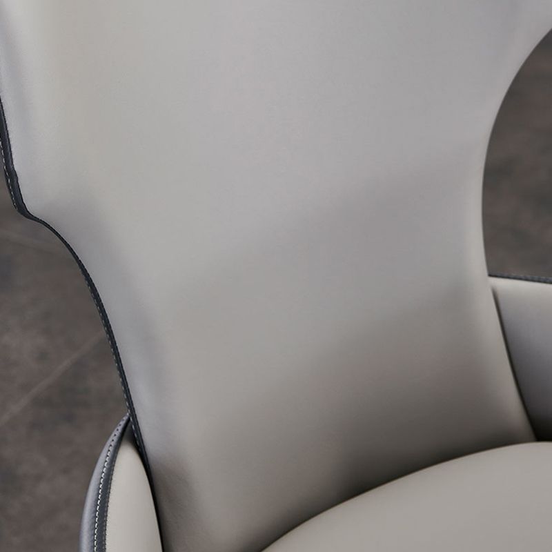 Silla tapizada con respaldo hogareño contemporáneo del comedor del metal del sillón